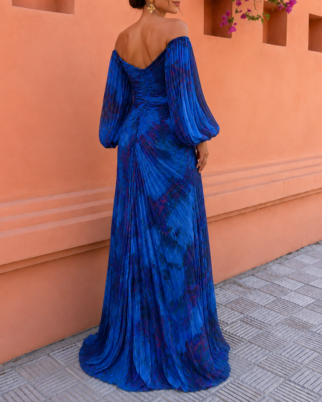 P|H - Floral V-Neck Maxi Dress Brenda