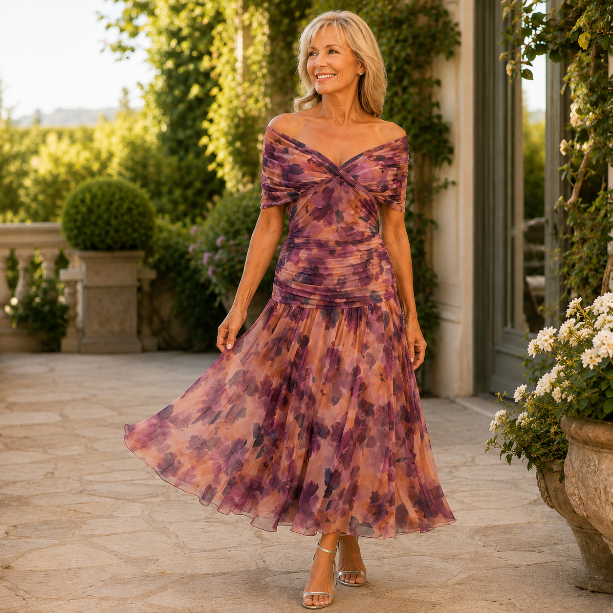 P|H - Off-Shoulder Maxi Dress Grace