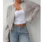P|H - Classic Cropped Button Cardigan Grace