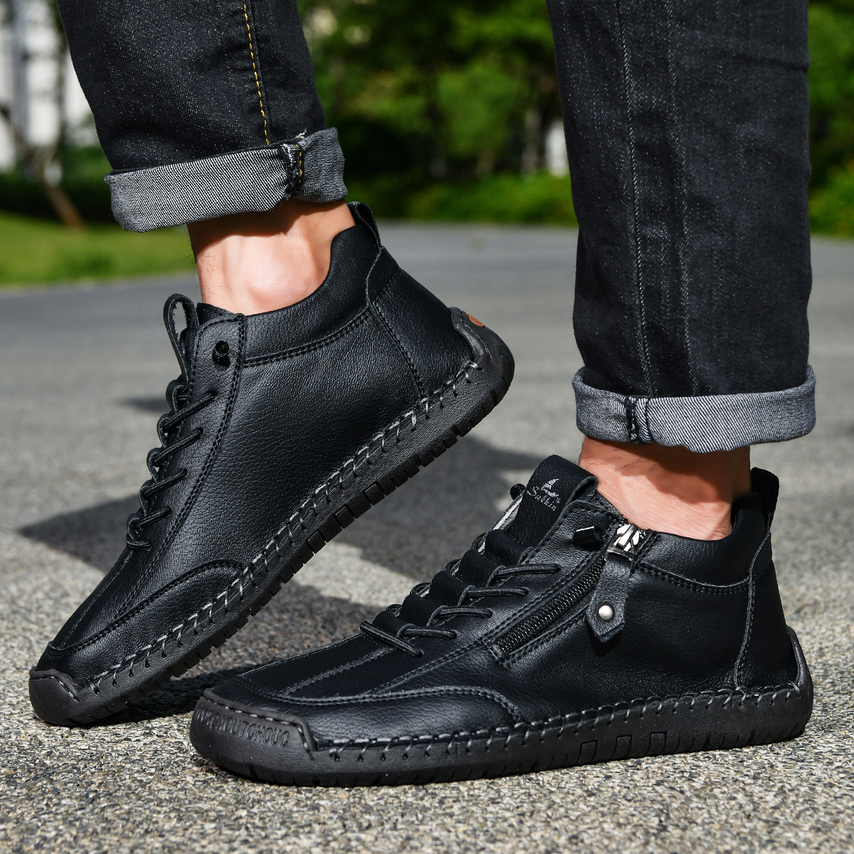 P|H - Zip Nubuck Shoe Francois