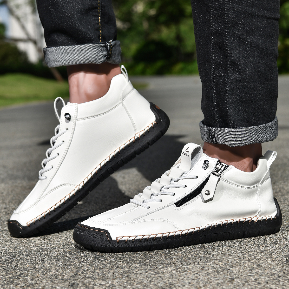 P|H - Zip Nubuck Shoe Francois