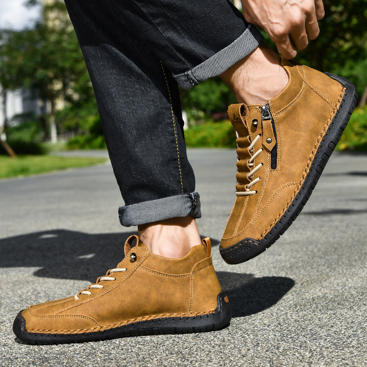 P|H - Zip Nubuck Shoe Francois