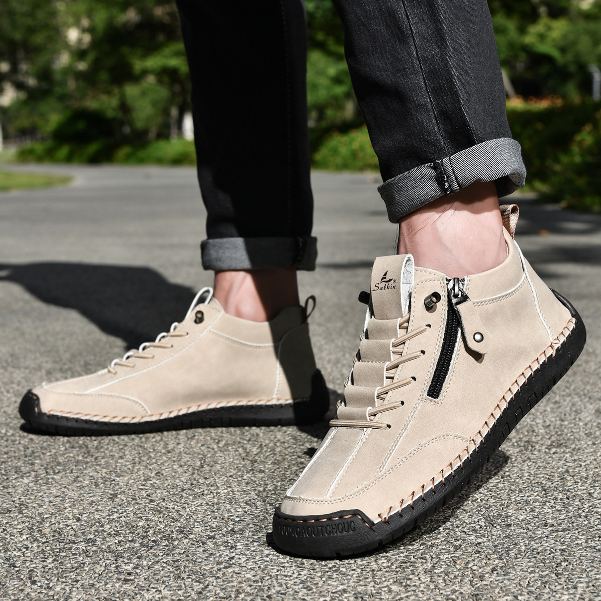 P|H - Zip Nubuck Shoe Francois