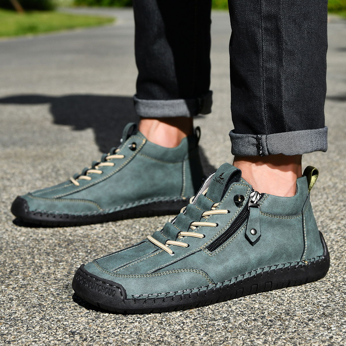 P|H - Zip Nubuck Shoe Francois