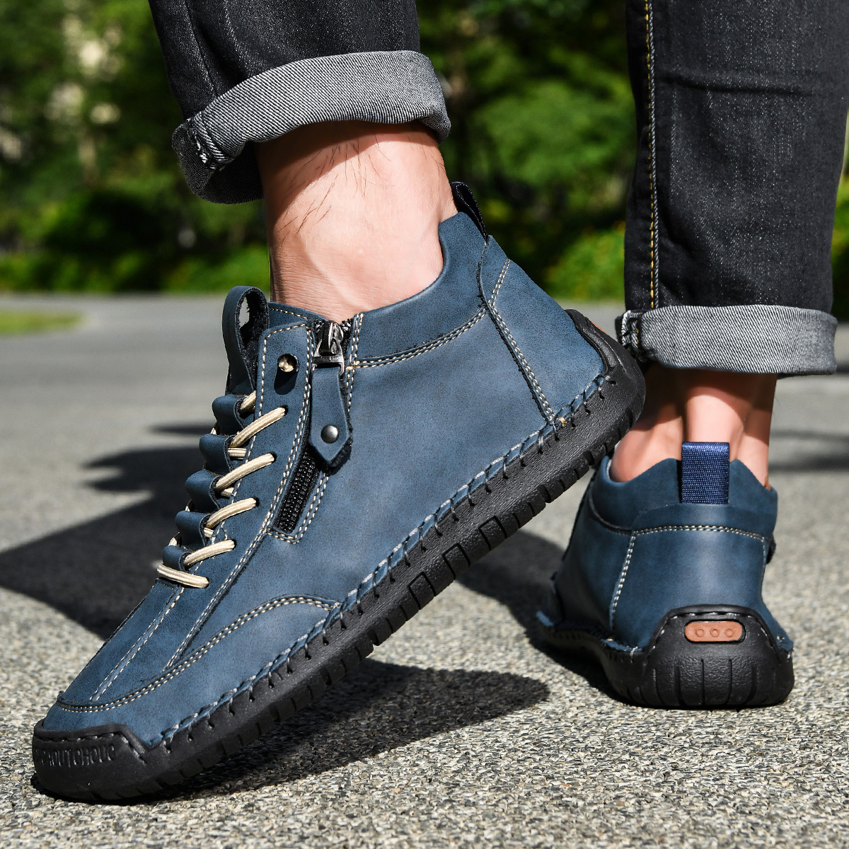 P|H - Zip Nubuck Shoe Francois