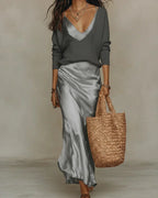 P|H - Slip Dress And Sweater Set Theresa