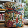 P|H - Dragonfly Meadow Quilted Laundry Basket Grace