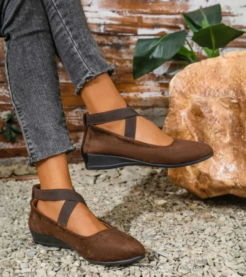 P|H - Wedge Sole Ballet Flats Patricia