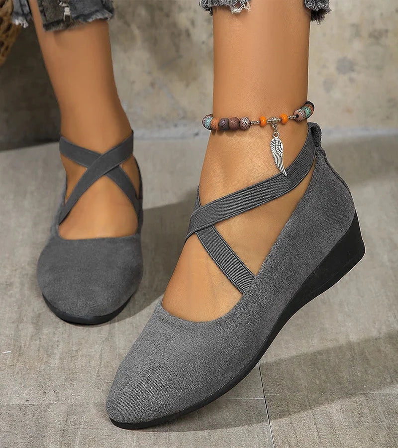 P|H - Wedge Sole Ballet Flats Patricia