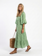 P|H - Three-Quarter Sleeve Midi Dress Apolline