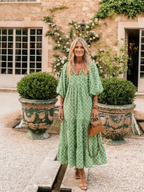 P|H - Three-Quarter Sleeve Midi Dress Apolline