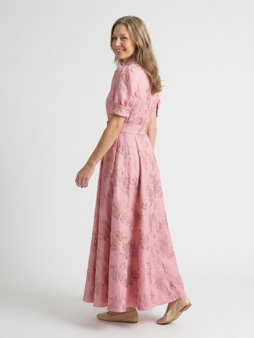 P|H - Floral Maxi Shirt Dress Xanthea
