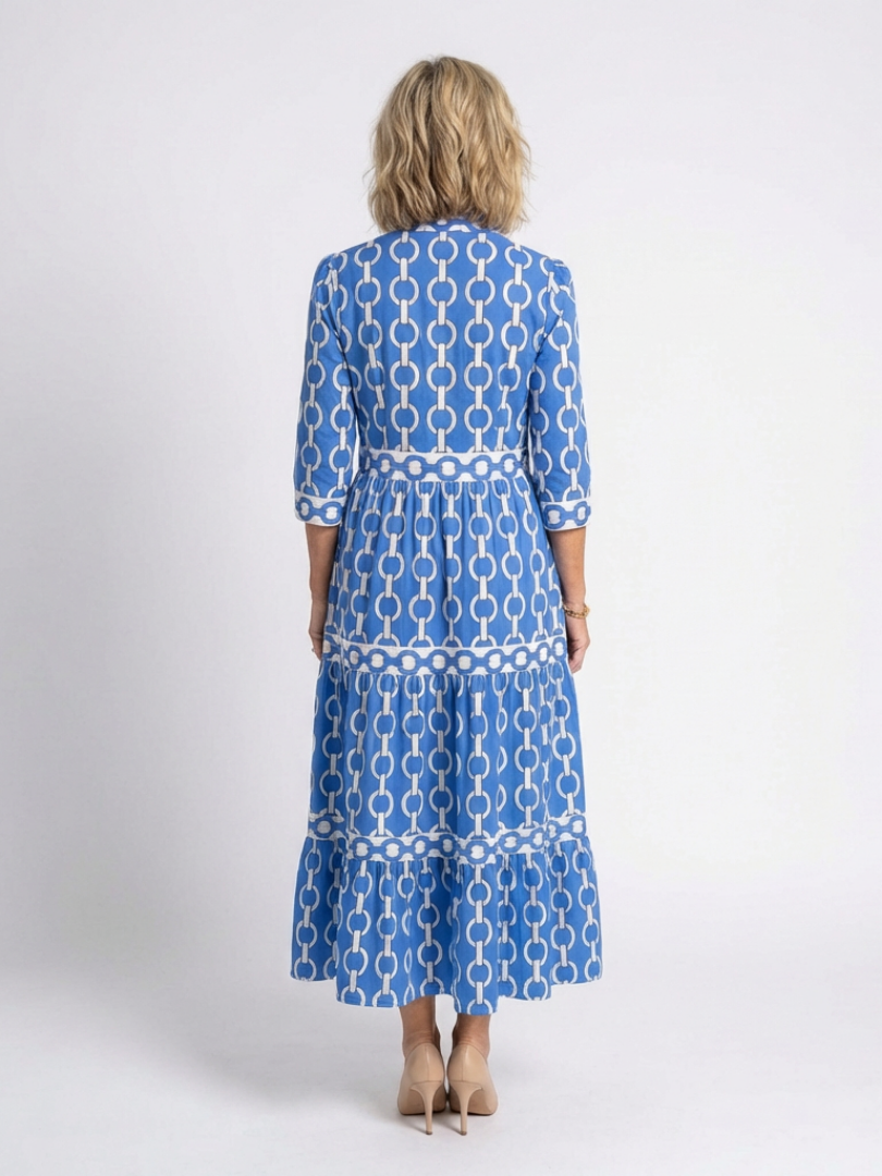 P|H - Three-Quarter Sleeve Midi Dress Ysolde