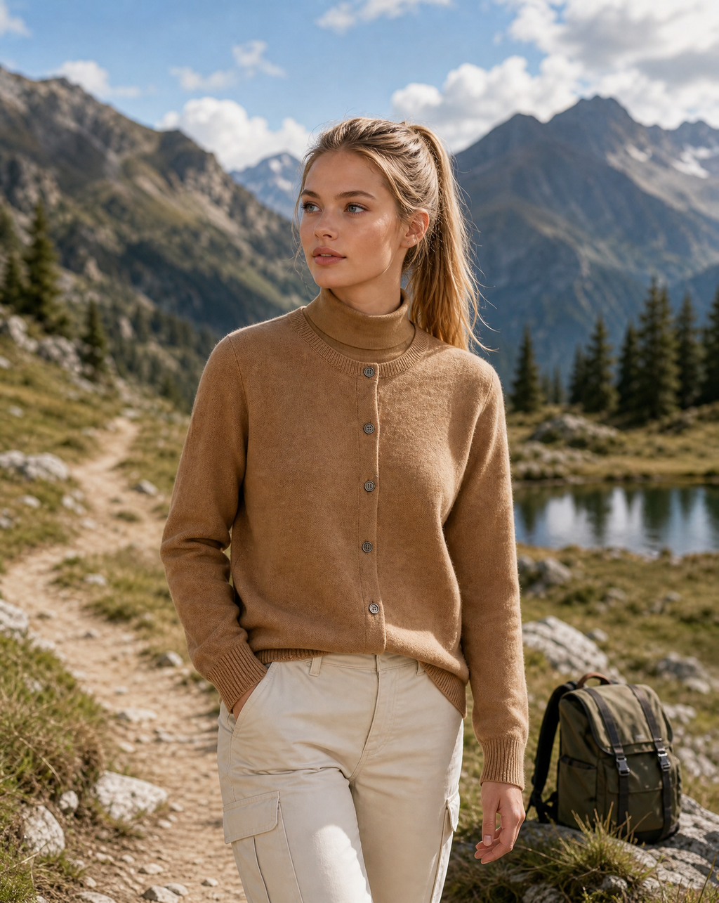 P|H - Soft Everyday Button Cardigan Janet