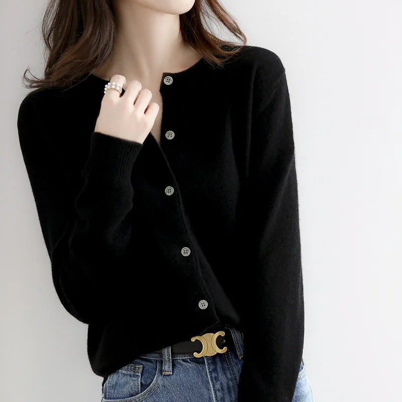 P|H - Soft Everyday Button Cardigan Janet