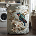 P|H - Magnolia Hummingbird Quilted Laundry Basket Margaret