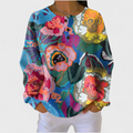 P|H - Painted Bloom Waffle Henley Diane