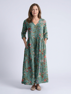 P|H - Three-Quarter Sleeve Maxi Dress Marina