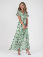 P|H - Floral Chiffon Maxi Dress Ismeria