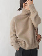 P|H - Oversized Turtleneck Knit Sweater Kathleen