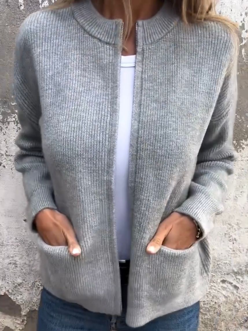 P|H - Minimal Pocket Knit Cardigan Gloria