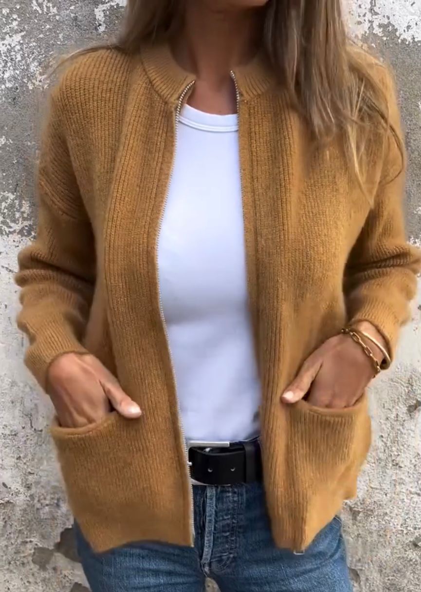 P|H - Minimal Pocket Knit Cardigan Gloria