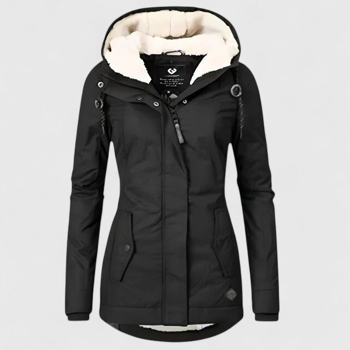 P|H - Sherpa-Lined Hooded Rain Parka Kathleen