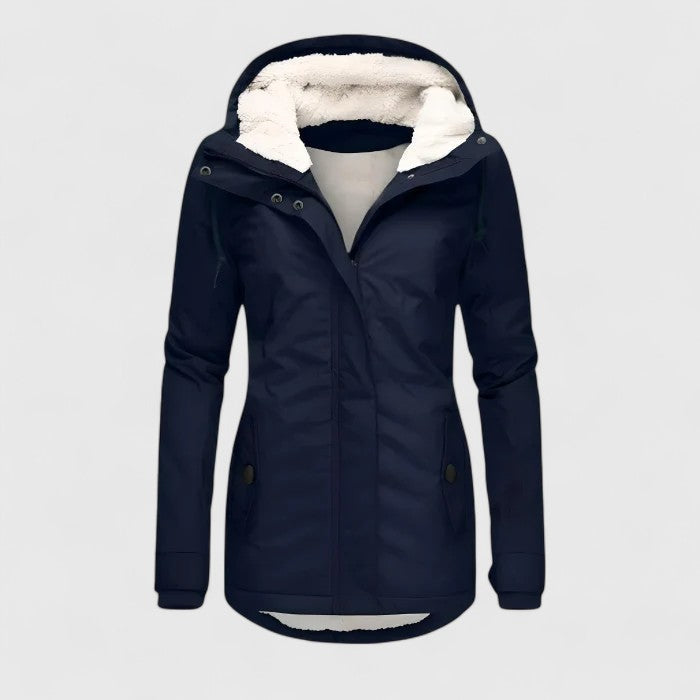 P|H - Sherpa-Lined Hooded Rain Parka Kathleen