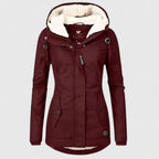 P|H - Sherpa-Lined Hooded Rain Parka Kathleen