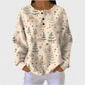 P|H - Sketched Pine Waffle Henley Pamela