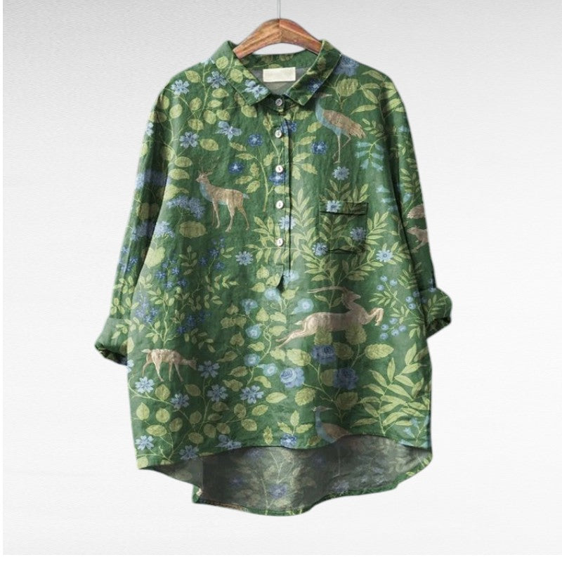 P|H - Elegant Patterned Shirt Émilie