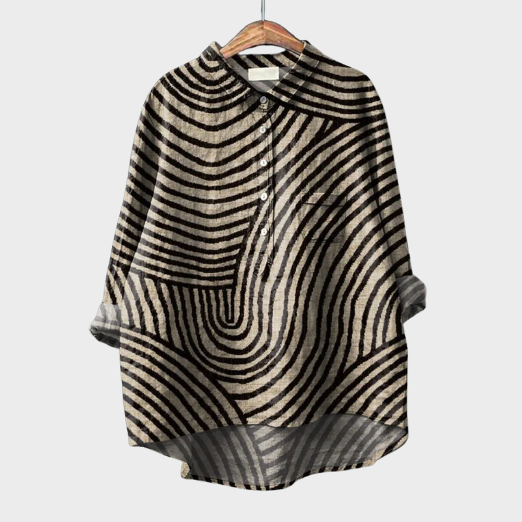 P|H - Elegant Patterned Shirt Émilie