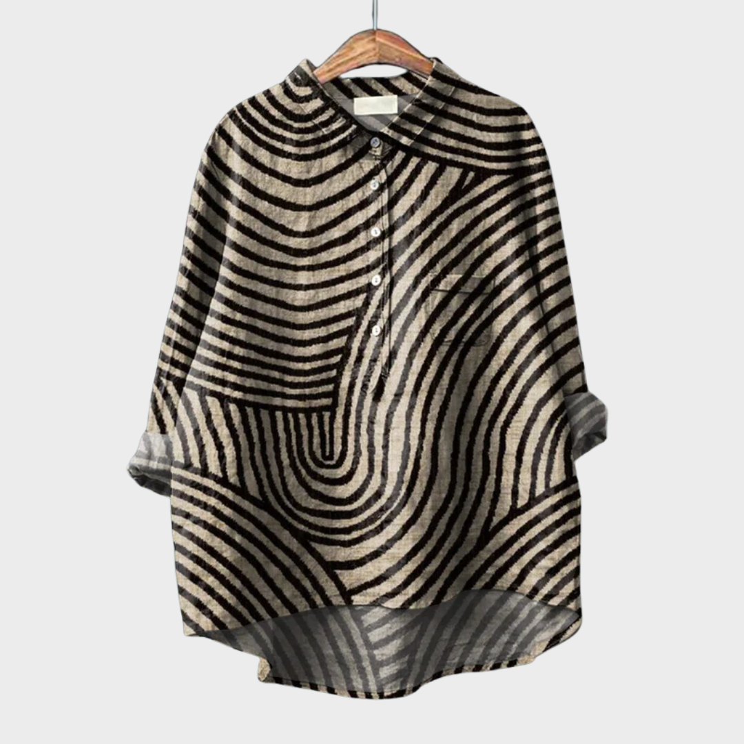 P|H - Elegant Patterned Shirt Émilie