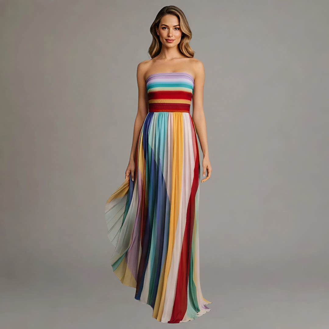 P|H - Colourful Maxi Dress Lucie
