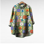 P|H - Elegant Patterned Shirt Émilie