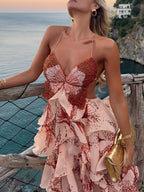 P|H - Butterfly Maxi Dress Pauline