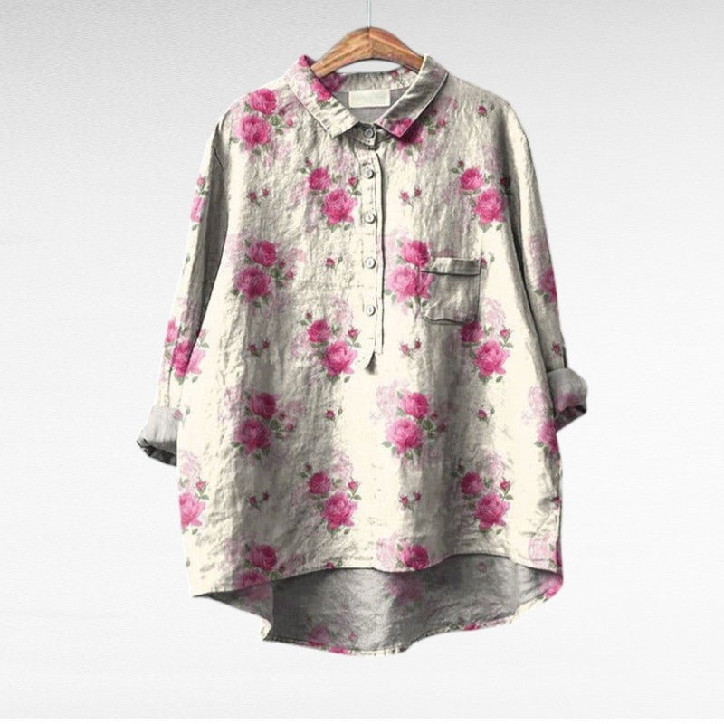 P|H - Elegant Patterned Shirt Émilie