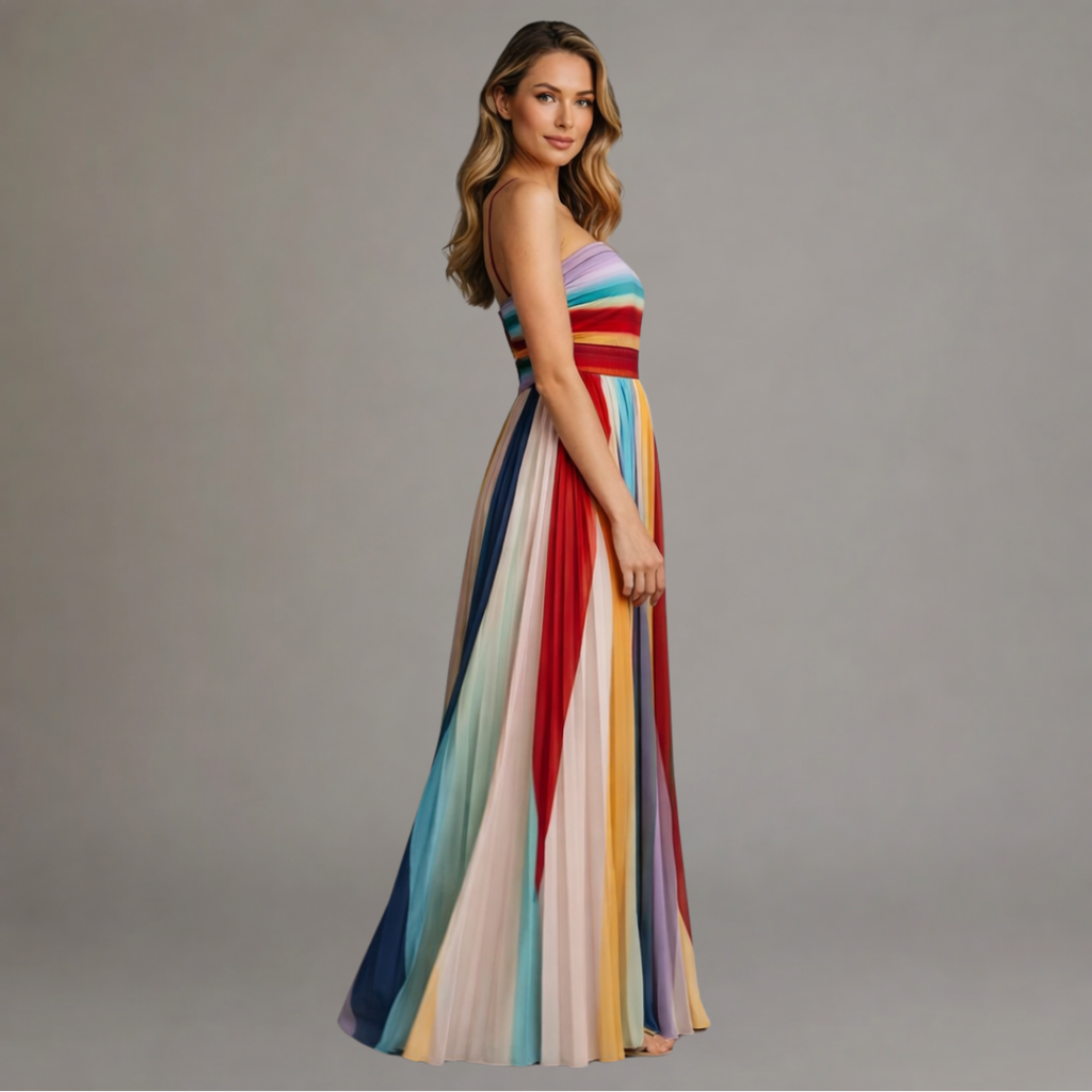 P|H - Colourful Maxi Dress Lucie
