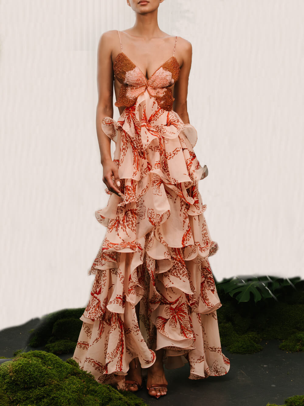 P|H - Butterfly Maxi Dress Pauline