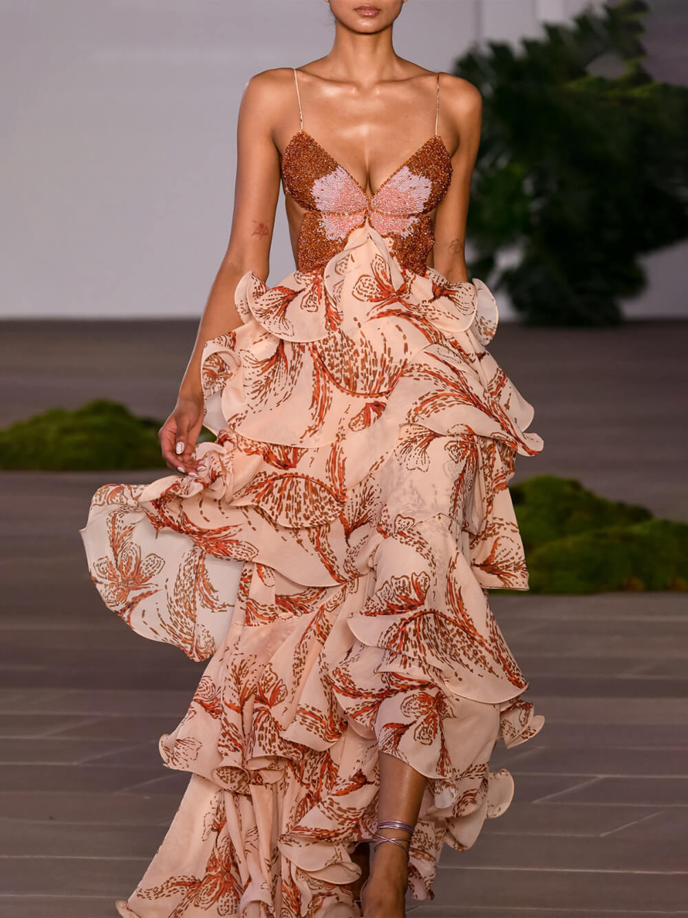 P|H - Butterfly Maxi Dress Pauline