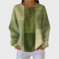 P|H - Olive Colorblock Waffle Henley Barbara