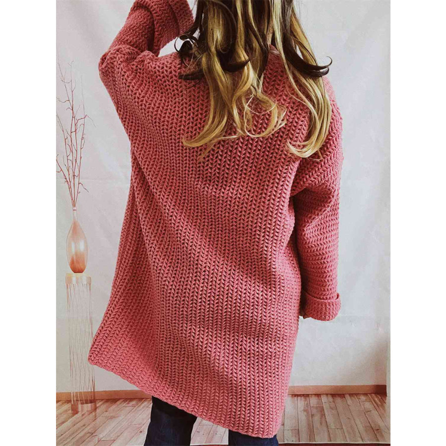 P|H - Chunky Waffle Long Cardigan Theresa