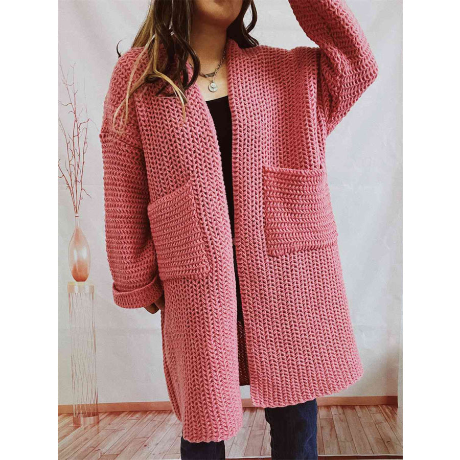 P|H - Chunky Waffle Long Cardigan Theresa