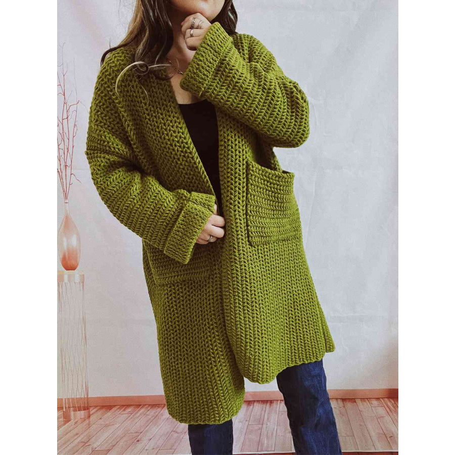 P|H - Chunky Waffle Long Cardigan Theresa