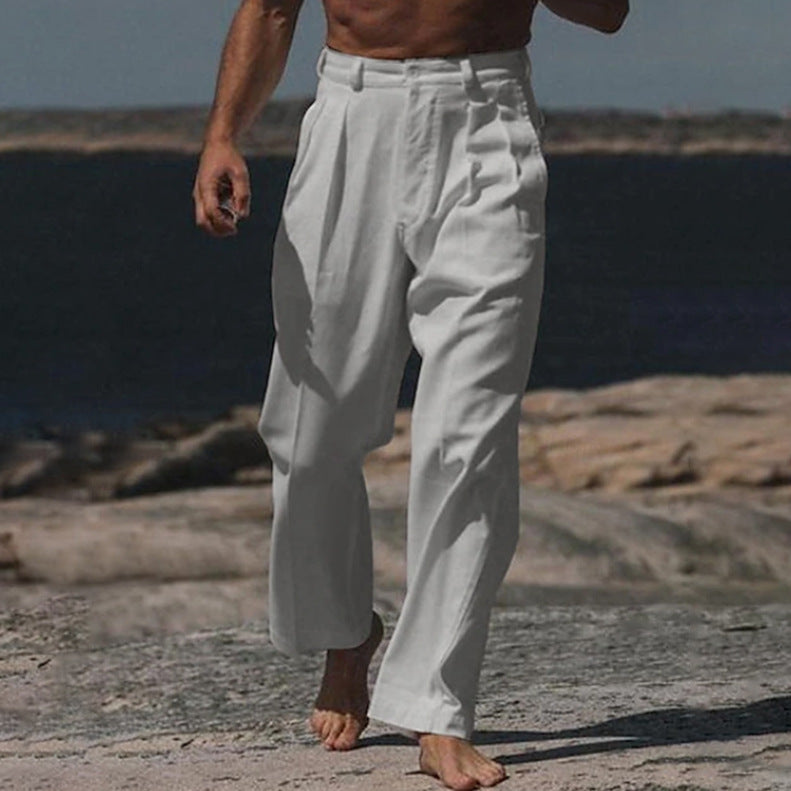 P|H - Wide Leg Linen Pant Theo
