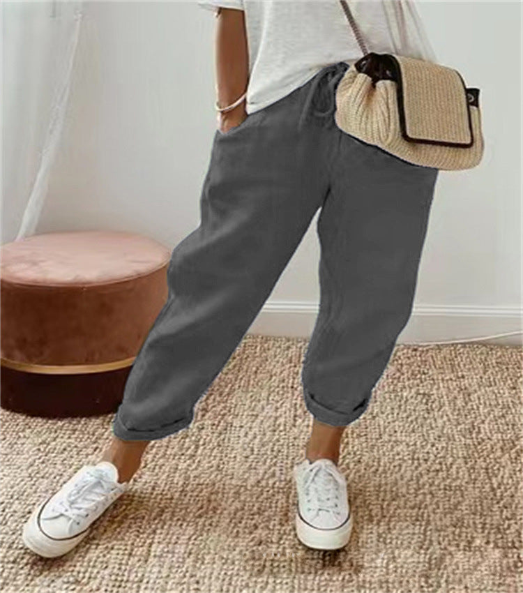 P|H - Relaxed Cotton Trousers Grace