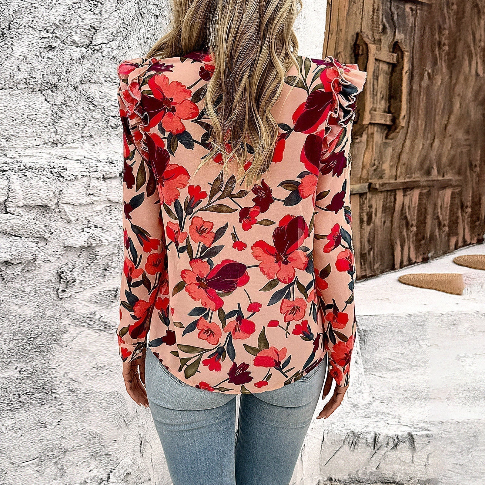 P|H - Elegant Long Sleeve Top Romy