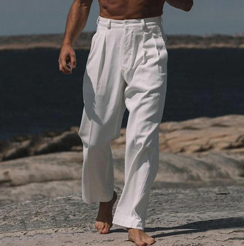 P|H - Wide Leg Linen Pant Theo