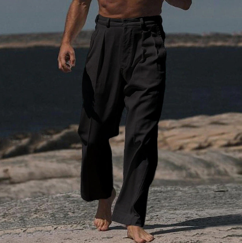 P|H - Wide Leg Linen Pant Theo