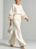 P|H - Rosette Cuff Two-Piece Set Helen
